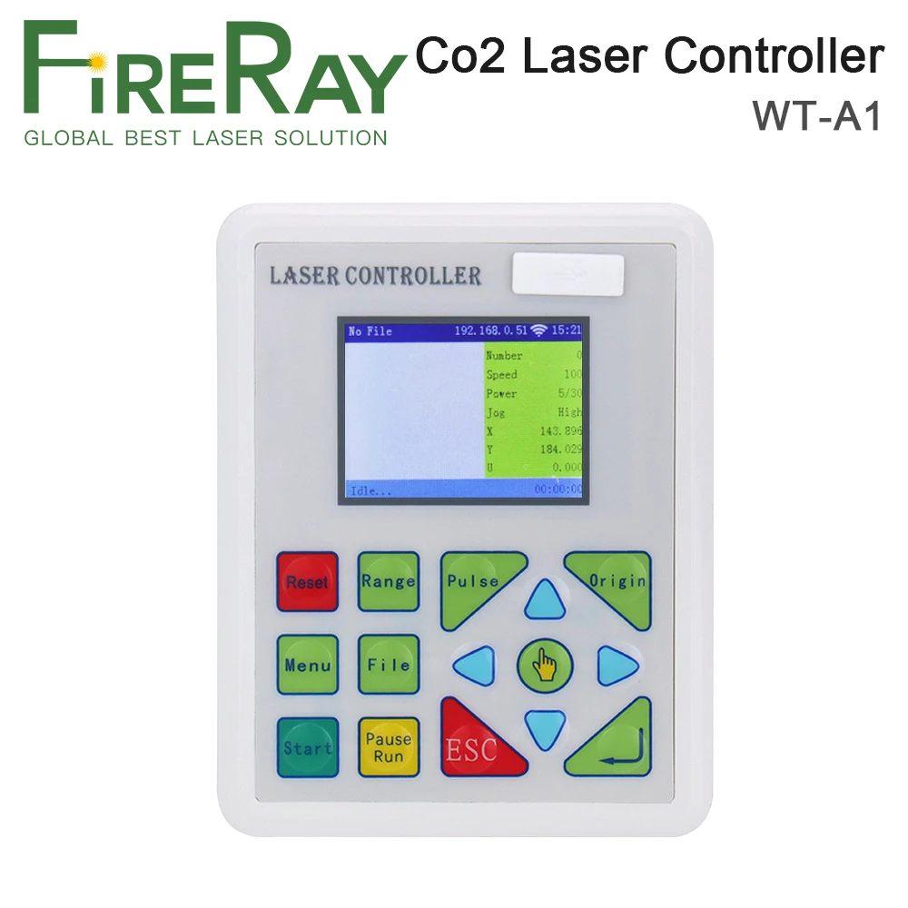 Система лазерного контроллера FireRay Co2 для гравировального станка K40 Laser 3020 6040