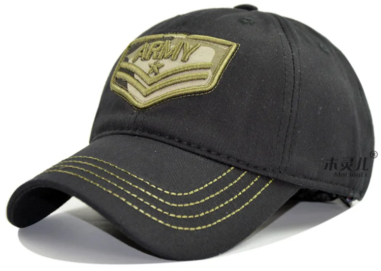 Women Caps Army Adjustable Embroidery Baseball Cap Hip-Hop Boyfriend Casual Daily Sun Shading Camouflage Fashion Chic All-match