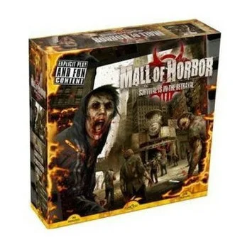 

Zombie Shopping Mall Board Game Hardcover Chinese Second Edition Zombie Mall Tabletop Game