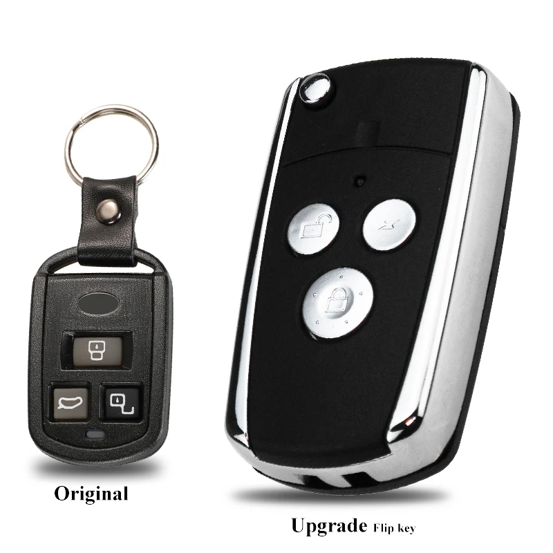 Keyforkess astuccio portachiavi pieghevole a distanza modificato per Hyundai Sonata Moinca per Kia aggiornato Key Shell 3 pulsanti - Had543d015751422fa003b9b7aeaf717a7