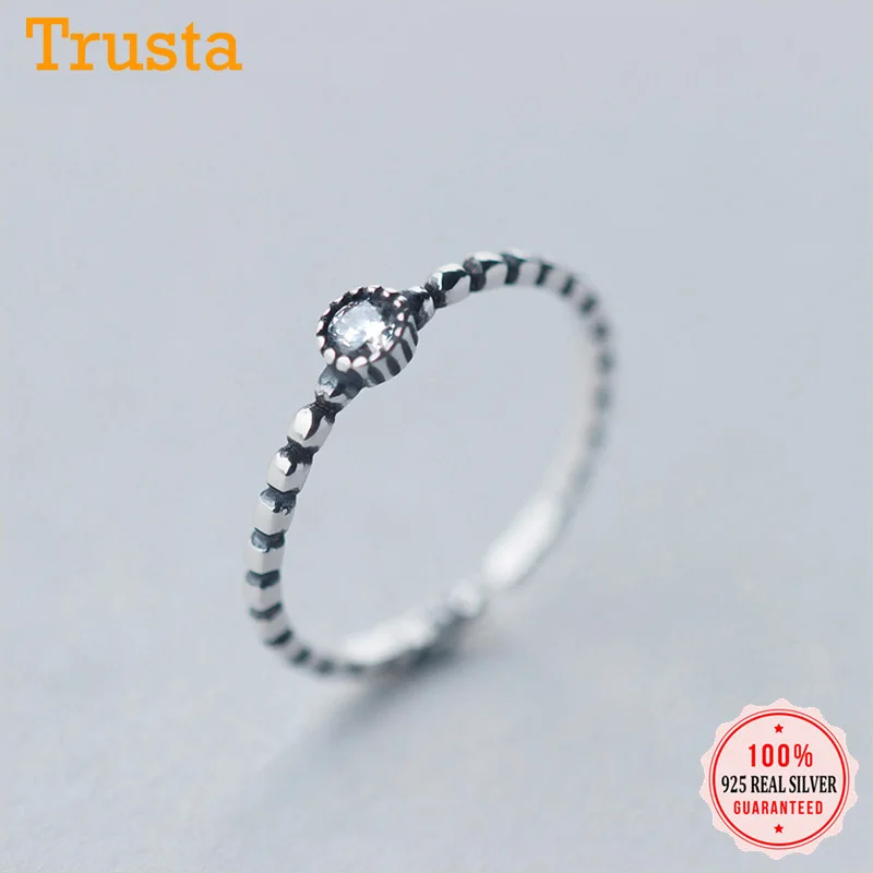 Trusta 2018 женское 100% Серебро 925 пробы тайское модное серебро ювелирные украшения