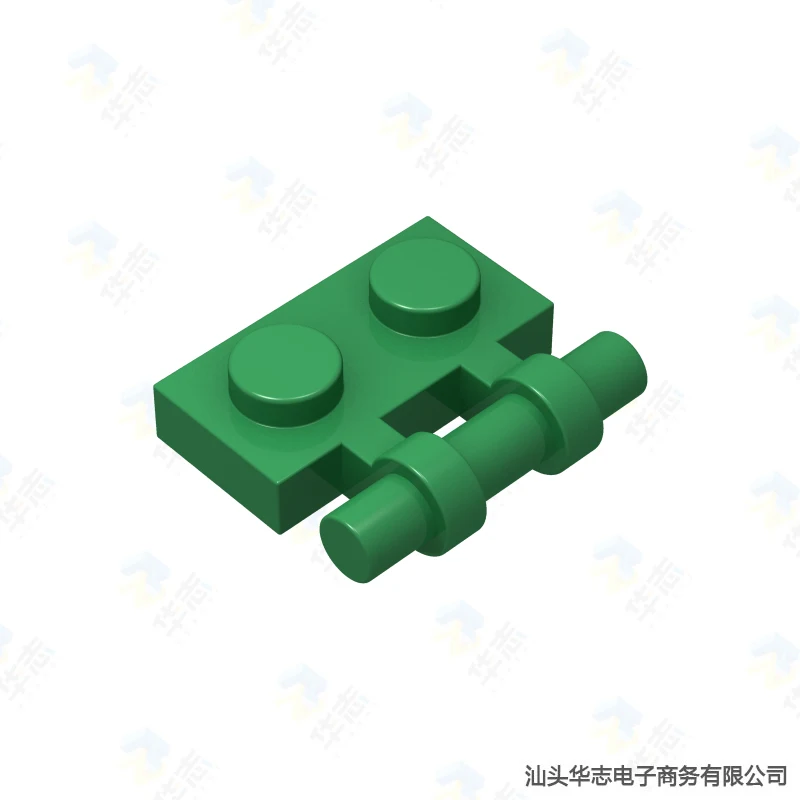 Пластина специальная 1x2 Боковая ручка [свободные концы] MOC DIY строительные блоки