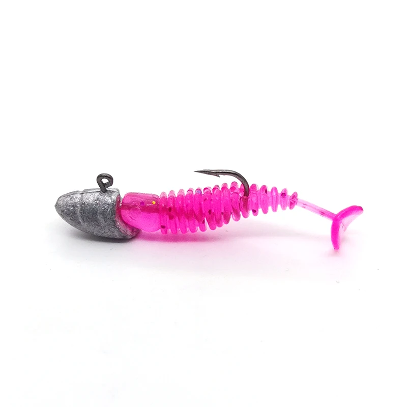 10 stücke Silikon Weiche Köder Stück Künstliche Tackle Köder 3,5 cm 0,7g Waren Für Angeln Meer Angeln Rockfishing Swimbait wobbler – Detail 7