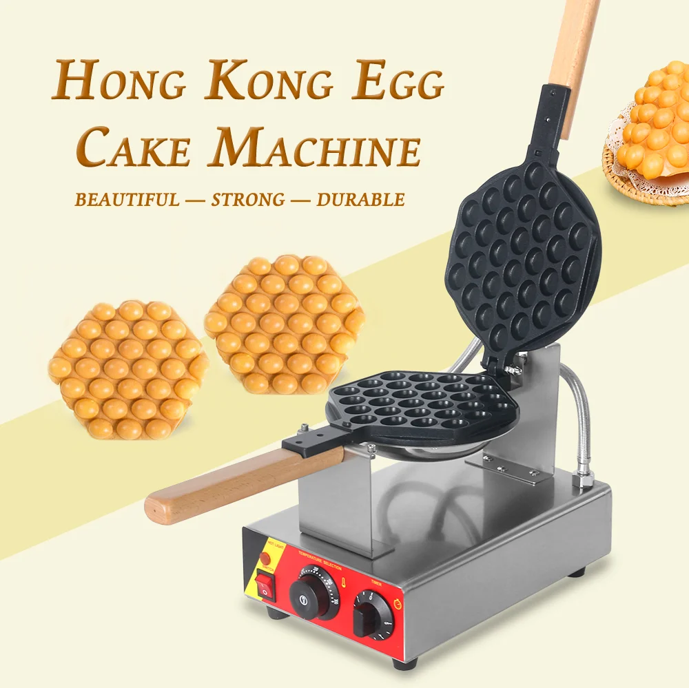 ITOP Commercial Electric Egg Cake Machine egg bubble waffle maker Eggettes puff cake Oven iron maker 110V/220V