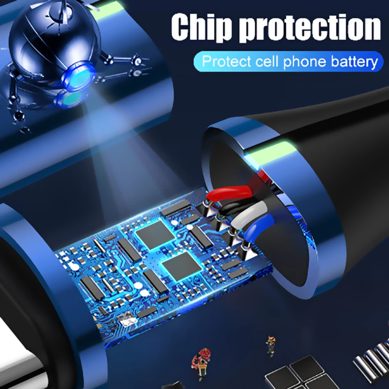 3а светодиодный usb type-C кабель для быстрой зарядки для Xiaomi mi 9T красный mi samsung S10 huawei usb ЗУ для мобильного телефона кабель type-C кабель для передачи данных