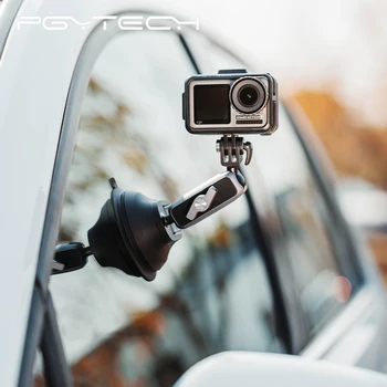 

PGYTECH Universal Action Camera Suction Cup Sucker Mount for DJI Osmo Pocket Gopro Hero 8 Insta360 Car Glass sucking Support