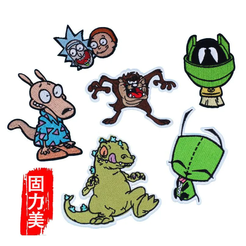 6 шт./комплект пластырь с крокодиловым насекомым призраком монстром | Дом и сад