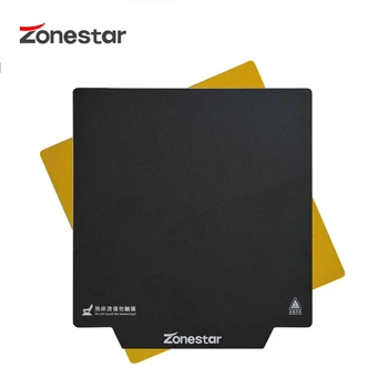 

ZONESTAR 3D Printer Parts Flex Plate Magnetic Base Square Easy To Take Off Heatbed Hot Bed Tape Sticker 150mm/220mm/310mm