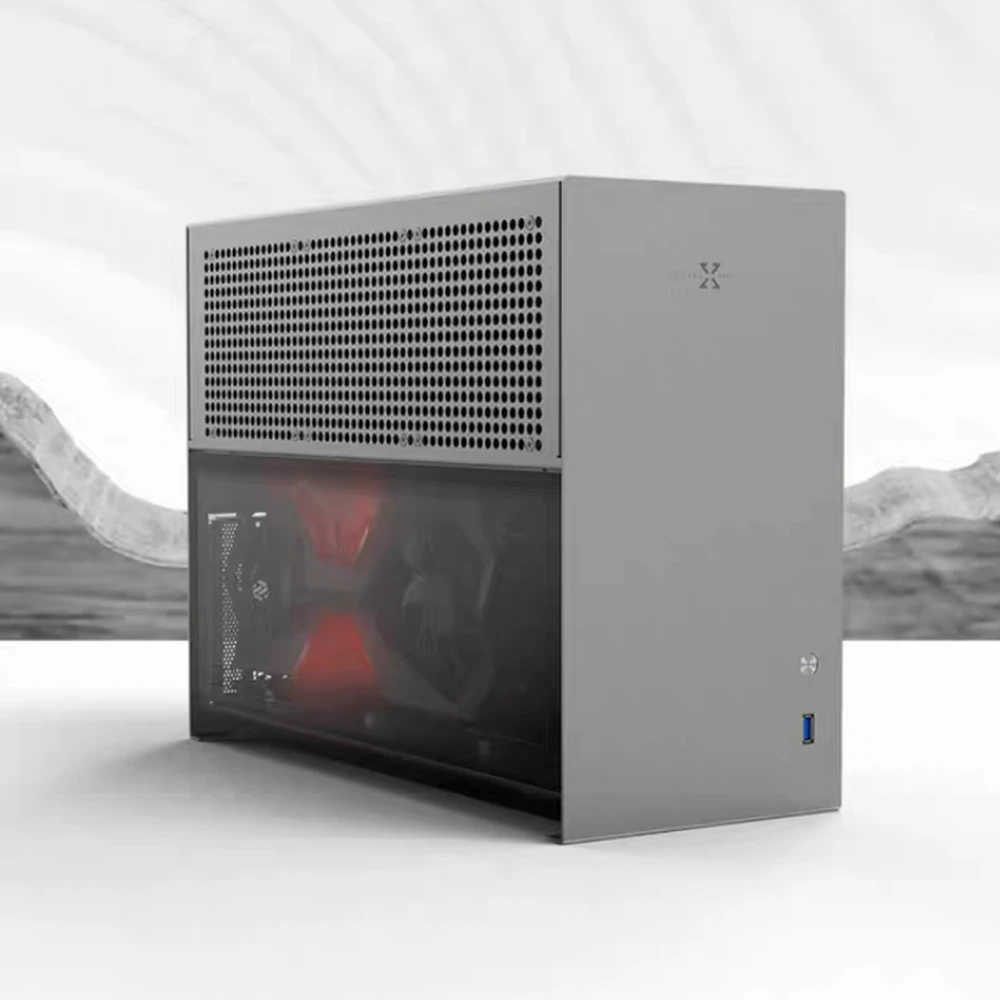 Алюминиевый корпус для компьютера ZZAW C3 MATX блок питания ATX/SFX/SFX-L материнская плата