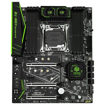 

HUANANZHI X99-T8 GAMING Motherboard for In tel X99 LGA 2011-3 E5 V3 All Series DDR3 RECC 256GB M.2 NVME M.2 WIFI USB
