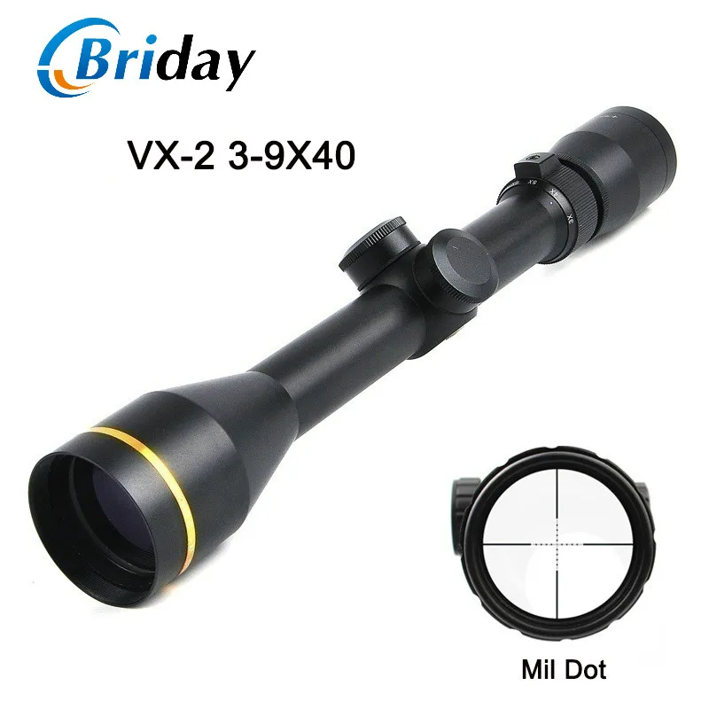 3-9x40 Briday VX-2 3-9x40/VX-3 4,5-14X40/VX-3 4,5-14x50/VX-3 4,5-14x40AO прицел охотничий прицел 20 мм крепление - Цвет: 3-9x40