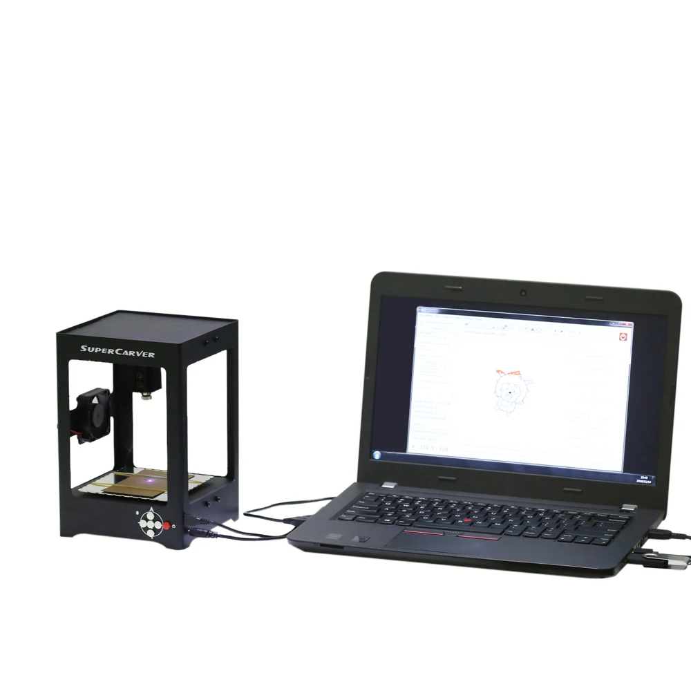 

Hot New Laser Engraver Engraving Machine1000mW High Speed Miniature Laser Print Engraver Carver Automatic DIY Carving Off-line O