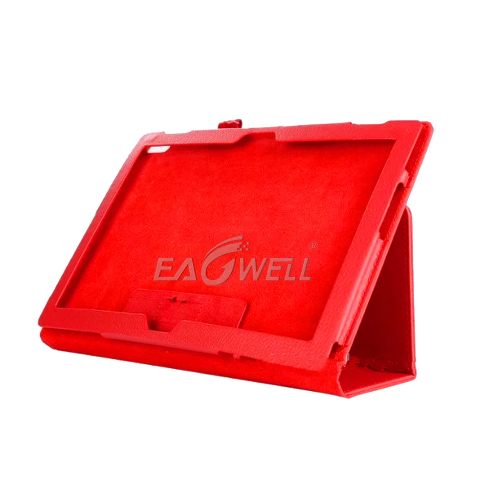 Red Чехол-подставка из искусственной кожи для lenovo Tab M10 TB-X605F/Tab P10 TB-X705 чехол ультра тонкий чехол для планшета с рисунком личи - Цвет: Red