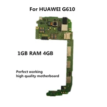 1 ГБ ОЗУ 4 Гб ПЗУ для HUAWEI G610 U00 3g поддержка материнская плата разблокированная оригинальная материнская плата логическая плата EMUI с полными чипами
