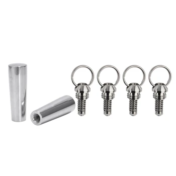 

2x Beer Tap Handle Stainless Steel Knob Bar Pub Brew Draft Beer Faucet & 4x Beer Fermentation Pressure Relief Valves