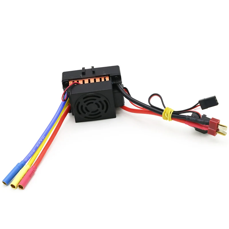 BESTWaterproof 60A Rc бесщеточный Esc Bec части автомобиля электрический регулятор скорости с 5,8 V 3A Bec для 1/10 Rc автомобиль грузовик