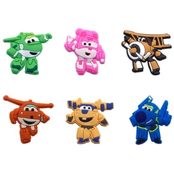 1PCS Cartoon Animation PVC Shoe Charms Accessories DIY Shoe Decoration For Croc Jibz Kids Favor Kawaii Cute X-mas
