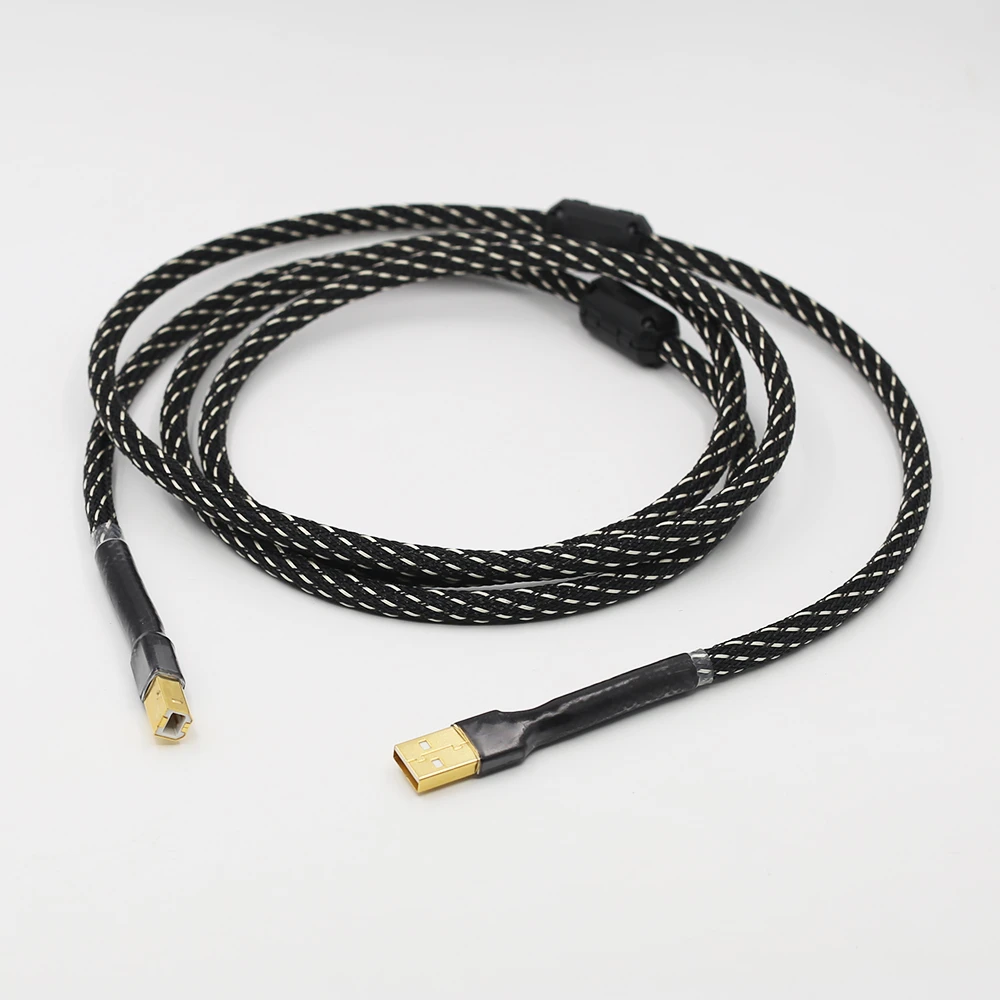 Audiocrast Hifi Usb Cable High Quality Type A To Type B Hifi Data Cable For Dac Decoder Sound