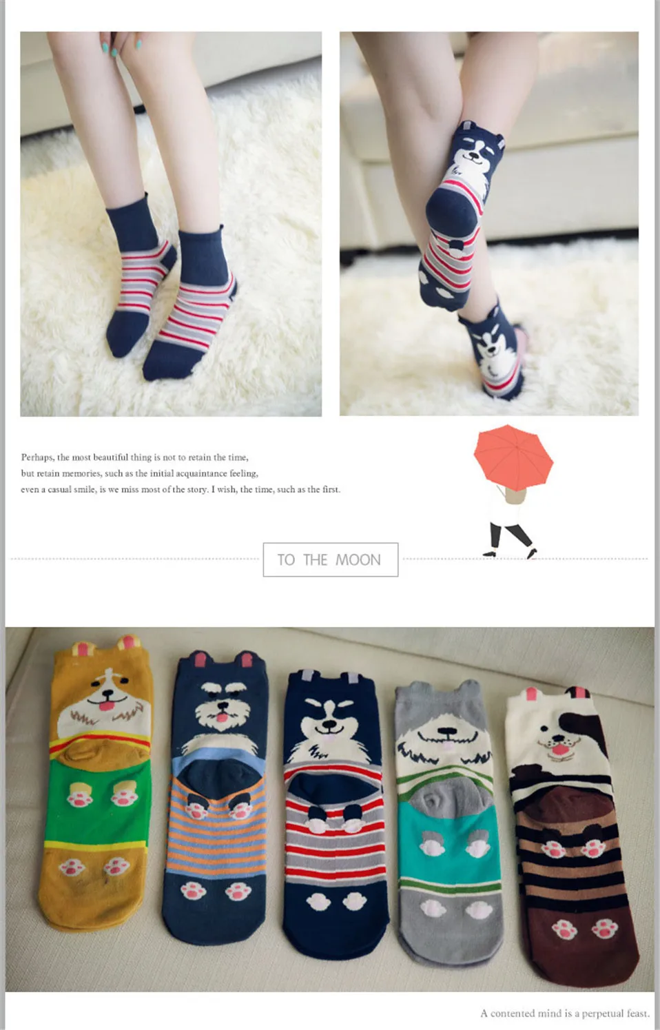 Kawaii/носки с героями мультфильмов, милые короткие носки с изображением животных Шиба, Бультерьера, бигла, забавные Женские повседневные мужские короткие носки, счастье хлопок, носки
