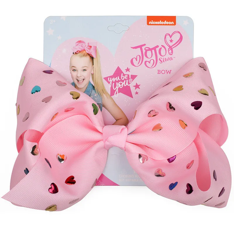 B3 " jojo siwa заколка для волос для малышей Большой Jojo бант зажим для волос ручной работы Crtstal лента для волос со шпилькой аксессуары для плетения волос для детей - Цвет: B3