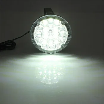 

Running Car Light Lamp Bright White 12V DRL Round Car Fog Light Driving