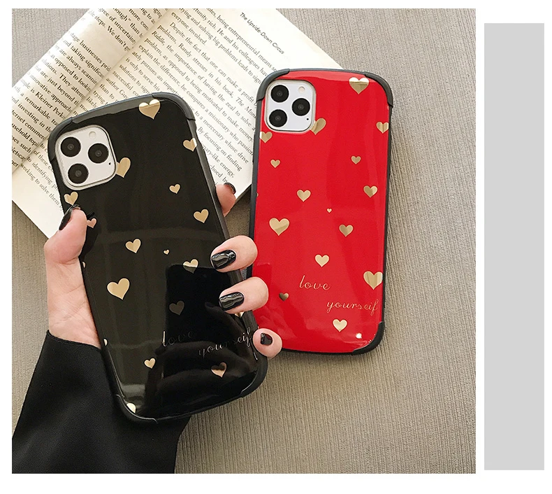 GlamPhoneCase простой бронзирующий чехол для телефона для iPhone11Pro/Max X XS Max XR Мягкий силиконовый чехол для iPhone11 7 8 6 6 S PlusCase
