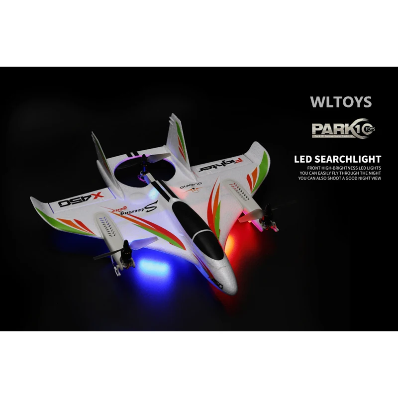 2019 оригинальный радиоуправляемый самолет WLtoys XK X450 6CH бесщеточный двигатель удерживает высоту дизайн 3D6G взлет и посадка трюки Радиоуправляемый Дрон (art.: 3a353bb2b58) - 3a353bb2b58
