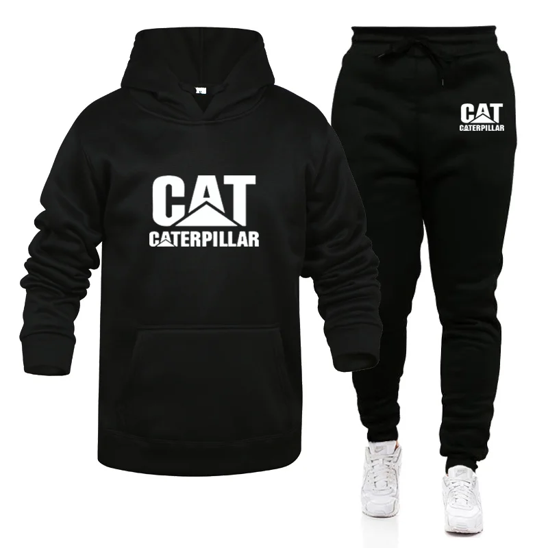 

2020 men's new hoodie brand autumn and winter hot sale men's pullover hoodie two-piece casual jogging suit men's sweatshirt