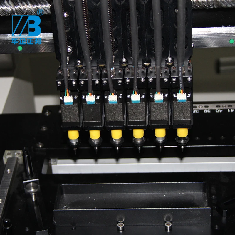6 pick and place machine Heads SMT Pick and Place Machine With Visual SMT Mounting Machine