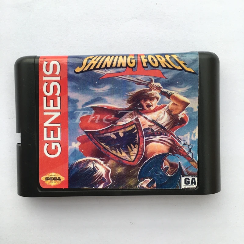 Shining Force ЕС/японский оболочка для 16 бит карточная игра для Genesis Системы для sega игры sega Mega Drive
