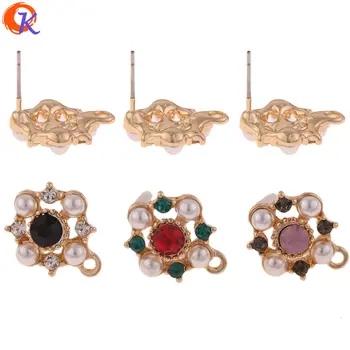 

Cordial Design 50Pcs 15*18MM Jewelry Accessories/Earrings Stud/Imitation Pearl/DIY/Jewelry Making/Hand Made/Earring Findings