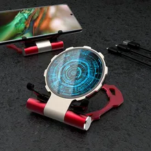 Lightweighteportable Qi Беспроводное зарядное устройство power ABS материалы зарядная подставка колыбель для samsung Galaxy note 10/10+ zz5