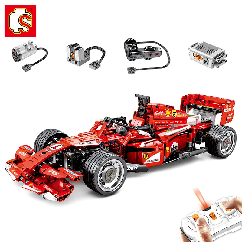 RC двухколесный подходит для мотоцикла Legoings Technic Army Military мотоцикл строительные