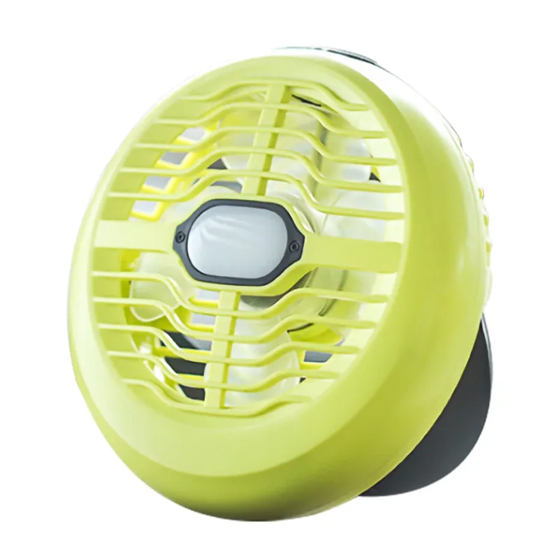 

2 In 1 Camping Ceiling Fan Light Portable Hanging Flashlight LED Fan Camping Lantern USB Rechargeable Tent Lamp Tools