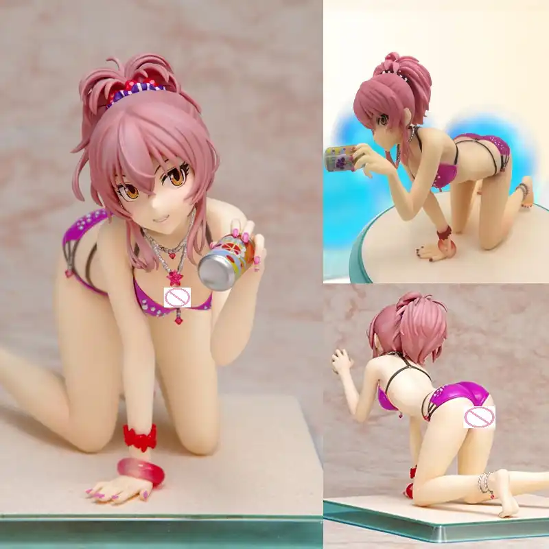 アニメネイティブq 6渋谷凛杏双葉美香jougasaki水着ver セクシーなpvcアクションフィギュアモデルtony T2アート少女おもちゃ アクション トイ フィギュア Aliexpress