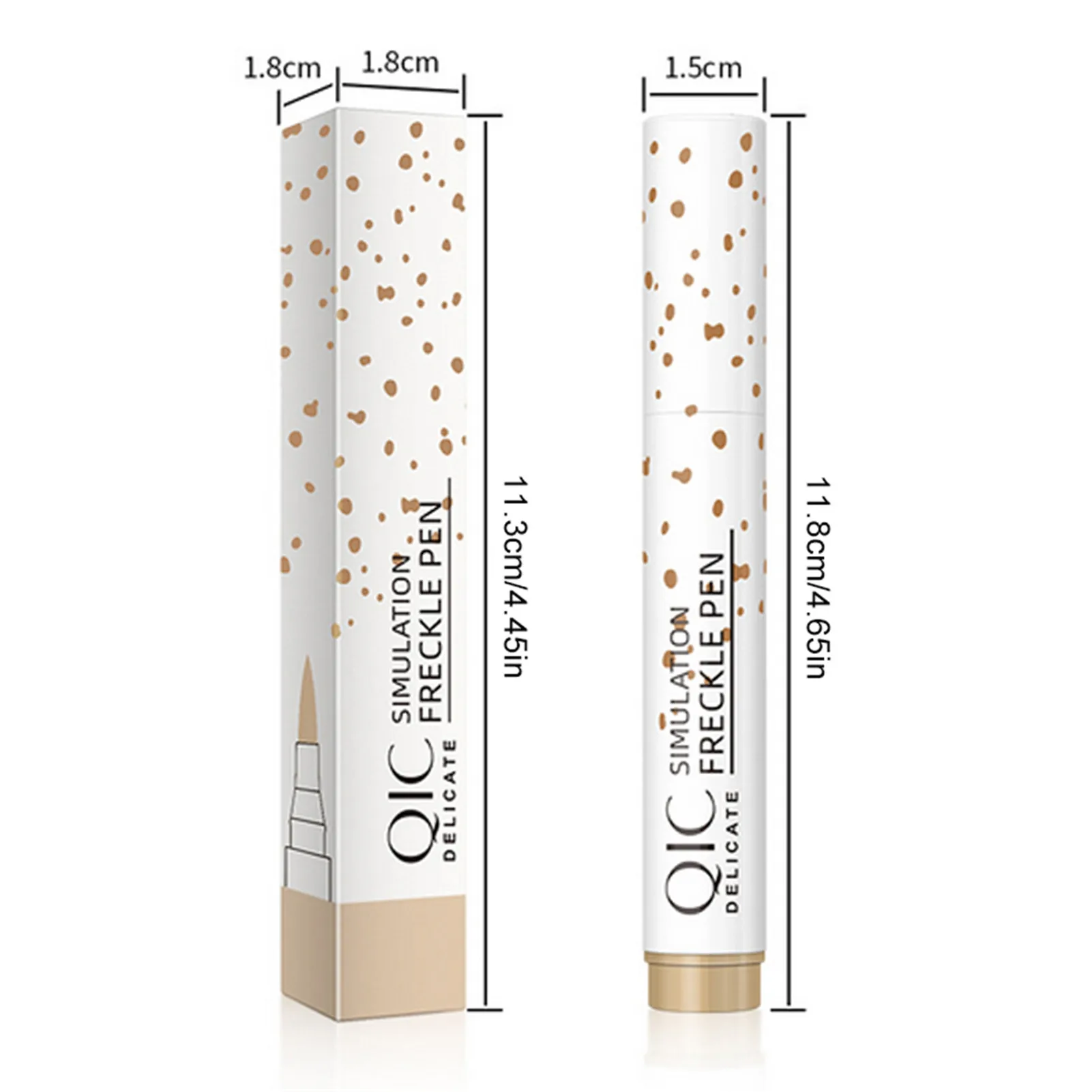 Natural Lifelike Freckle Pen Soft Brown Freckle Pen Makeup Waterproof Dot Spot Pen Create The Most Effortless Sunkissed Look