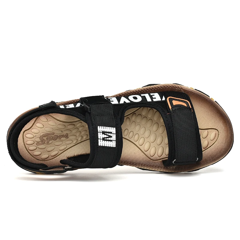 New Fashion Summer Men's shoes Gladiator Sandals Open Toe Platform Beach Sandals Boots Rome Style Canvas Men Sandals
