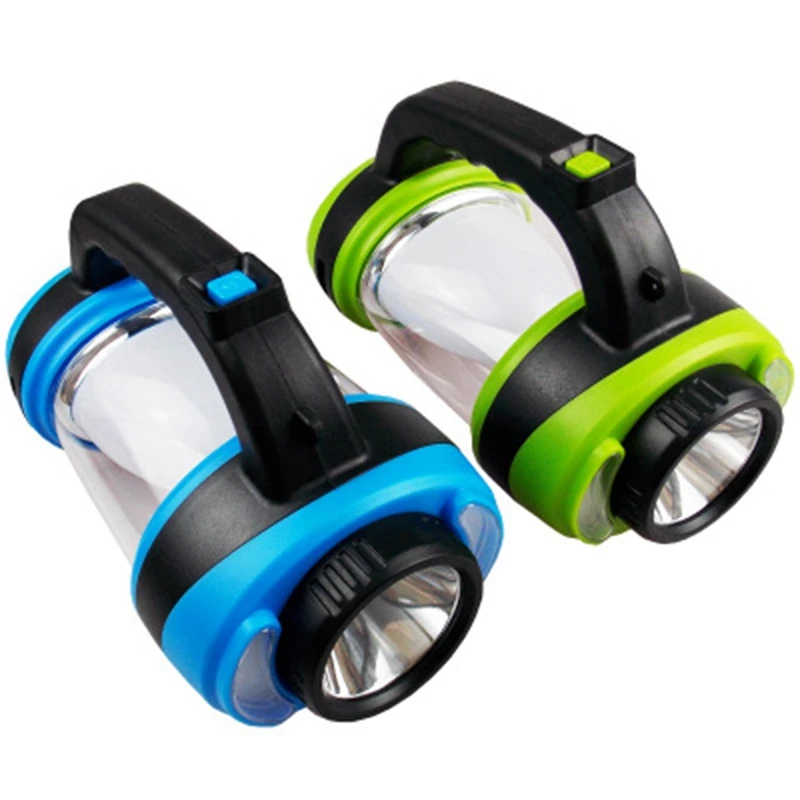 ABUI-Outdoor Search Hand-Held Camping Lamp Powerful Flashlight Rechargeable Ultra-Bright Led Multifunctional Household