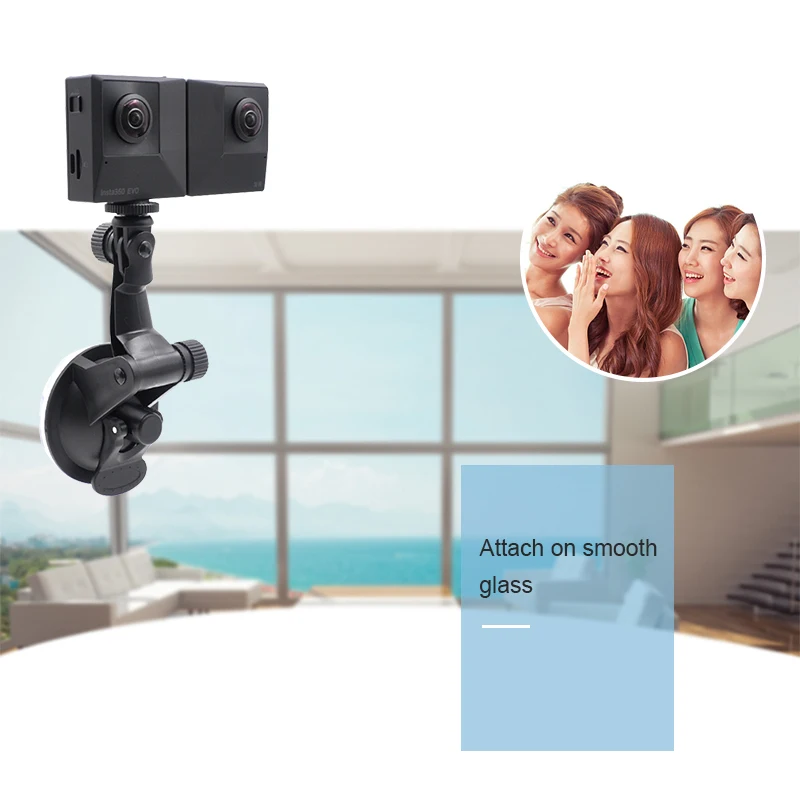 Настольный держатель и присоска для аксессуаров Insta360 One X/Evo