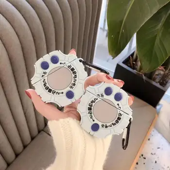 

3D cute Digimon Monster Digivice Cases For HUAWEI FreeBuds 3 Silicone Protection Earphone Cover fundas for airpods 1/2 pro Case