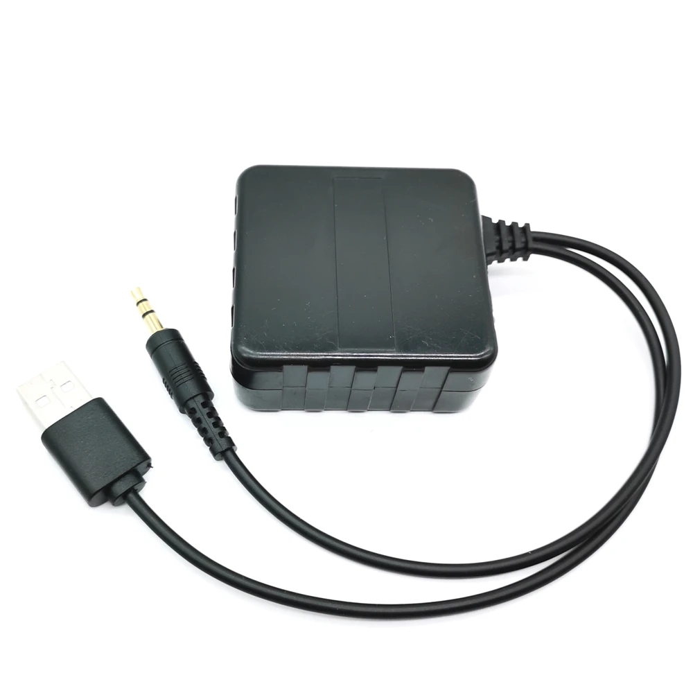 Универсальный автомобильный беспроводной A2DP Bluetooth приемник модуля кабель адаптер 3,5 мм разъем AUX USB интерфейс аудио вход