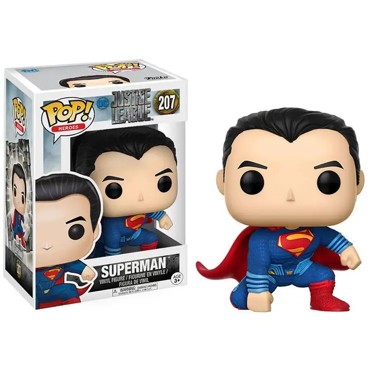 Funko Pop Подарки для женщин куклы Лига мира флэш чудо-женщина Аквамен Брюс Уэйн аниме детская игрушка