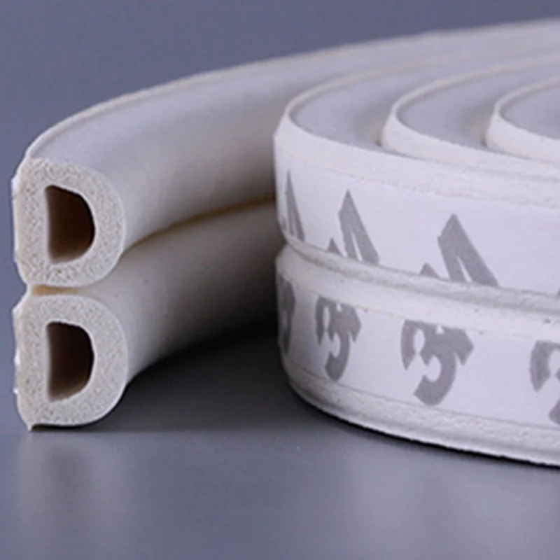 Самоклеющиеся двери типа D и прокладки для уплотнения из пенопласта окон