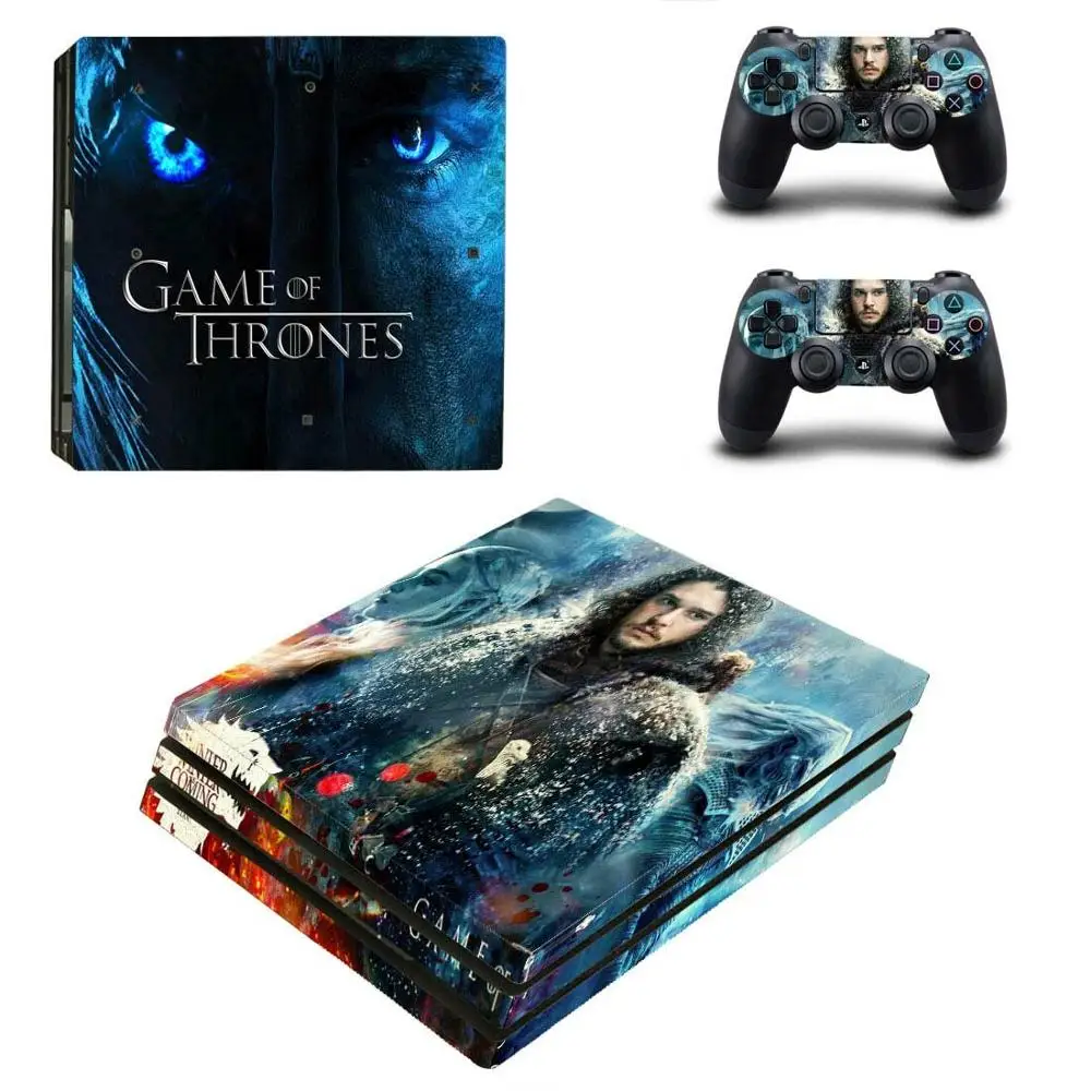 YSP4P-3419 Наклейки Игра престолов PS 4 Play станция 4 Pro Skin PS4 Pro Sitcker Pegatinas для playstation 4 Pro консоль и контроллер - Цвет: YSP4P-3419