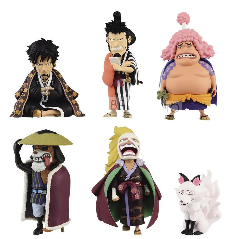 Bandai Anime Gacha Anime Figure One Piece E No Kuni 8 Trafalgar Law Kin Emon Killer Action Figures Giocattoli Per Bambini Action Figures Aliexpress