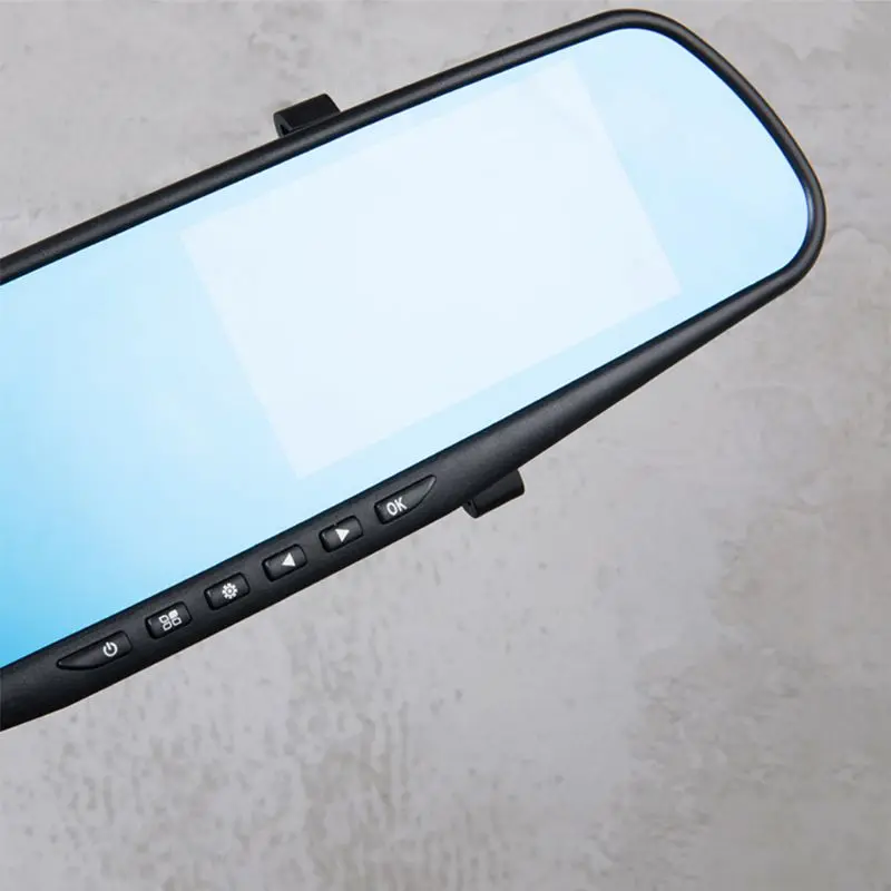 Full 1080P Car DVR Camera Auto 4.3" Rearview Mirror Digital Video Dash Cam Auto Car Accessories
