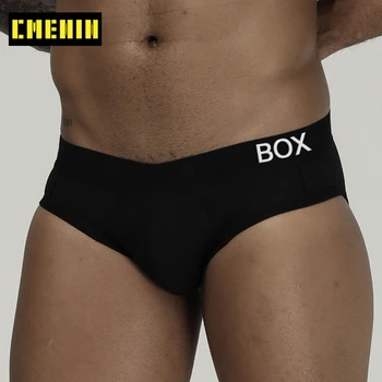 

New Brand Cotton Quick Dry Mens Briefs Underwear Shorts Low waist Men's Underwear Sexy Gay Men Underwear Bikini Men Briefs Funny
