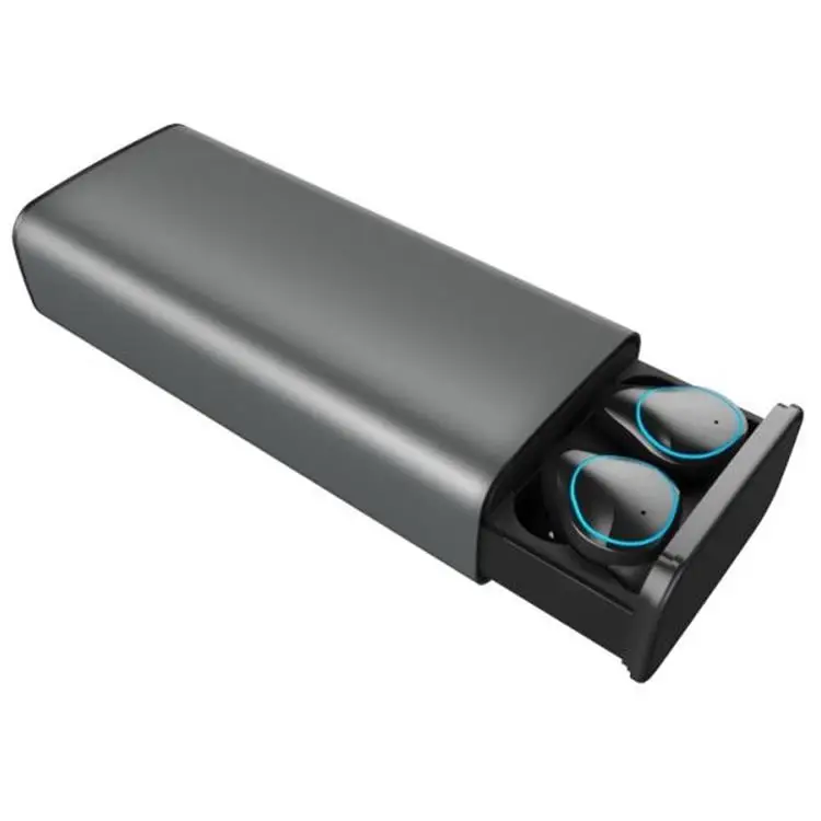SELECTEC X9 наушники-вкладыши TWS с 5,0 в уши, наушники в уши Беспроводной Bluetooth наушники гарнитура IPX7 Водонепроницаемый 7000 мА/ч, Мощность Chargingbox с фонариком