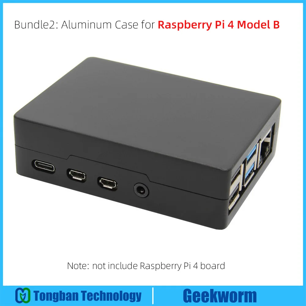 Pi 4 Alu Case Raspberry Pi 3 Model B+ охлаждающий алюминиевый чехол металлический чехол для Raspberry Pi 3 B Plus - Цвет: Pi 4 Alu Case
