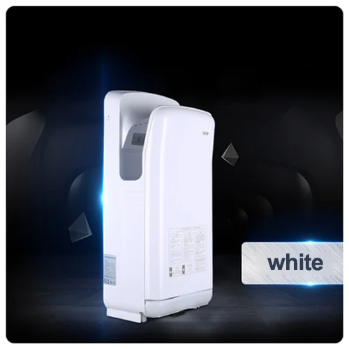 220v white Полностью Автоматическая Индукционная сушилка для рук TS-8800 коммерческий отель офисные здания высокоскоростной двусторонний струйный Тип ручная сушильная машина 1 шт - Цвет: 220v white